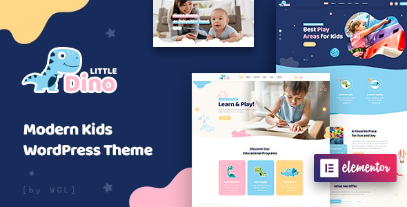 Подробнее о статье Littledino — современная детская тема WordPress | Темы WordPress