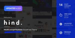 Подробнее о статье Hind — тема портфолио и фотографий WordPress | Темы WordPress