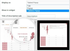 Подробнее о статье YITH Product Size Charts for WooCommerce Premium | Плагины WordPress