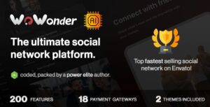 Подробнее о статье WoWonder — лучшая платформа социальной сети PHP | Скрипты и программы