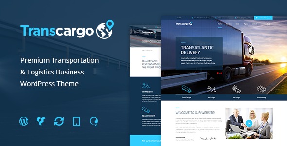 Вы сейчас просматриваете Transcargo — тема WordPress для логистических компаний | Темы WordPress