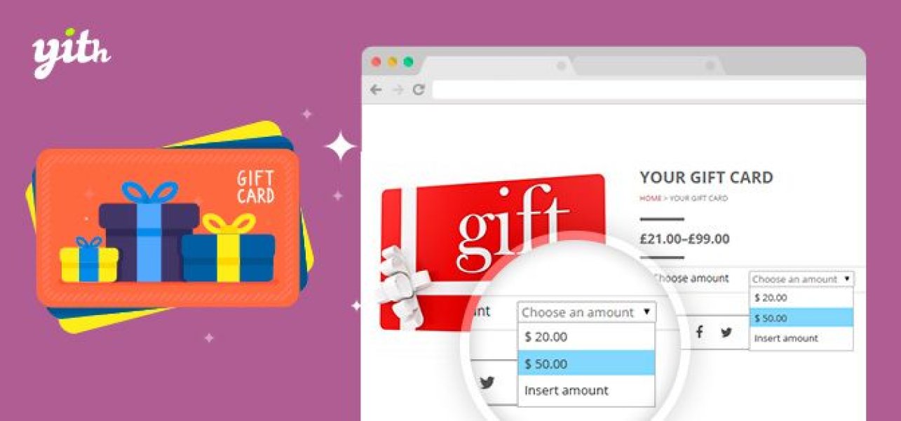 Вы сейчас просматриваете YITH WooCommerce Gift Cards Premium – подарочные карты | Плагины WordPress