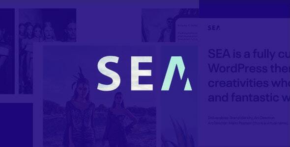 Вы сейчас просматриваете Creative SEA — креативное портфолио тема для WordPress | Темы WordPress