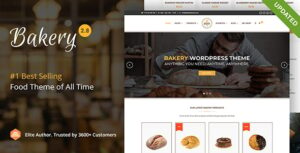 Подробнее о статье Bakery — WordPress тема для тортов и еды | Темы WordPress