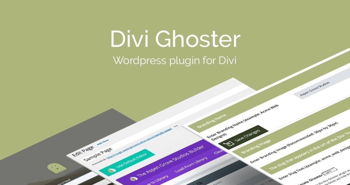 Вы сейчас просматриваете Divi Ghoster — брендирование темы Divi и Extra | Плагины WordPress