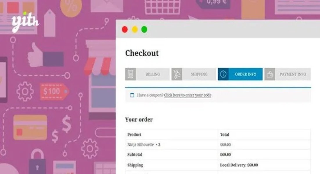 Вы сейчас просматриваете YITH WooCommerce Multi-step Checkout Premium | Плагины WordPress