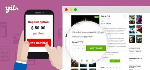 Вы сейчас просматриваете YITH WooCommerce Deposits and Down Payments Premium | Плагины WordPress