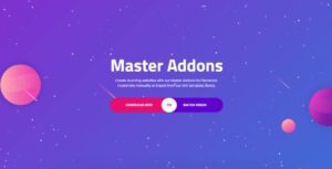 Подробнее о статье Master Addons for Elementor | Плагины WordPress