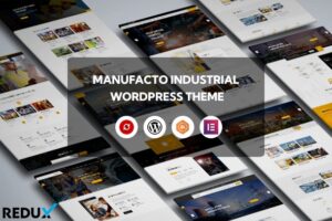 Подробнее о статье Manufacto — тема WordPress для промышленности | Темы WordPress