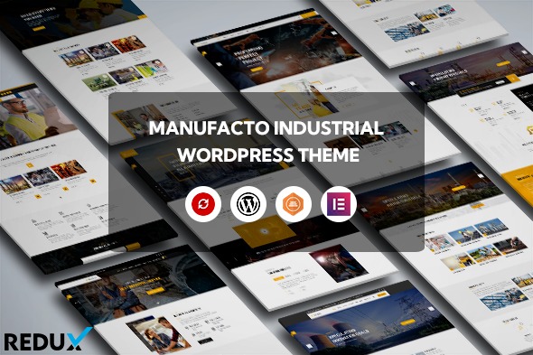 Вы сейчас просматриваете Manufacto — тема WordPress для промышленности | Темы WordPress