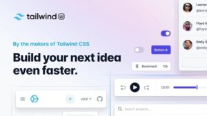 Подробнее о статье Tailwind UI — официальные компоненты и шаблоны | HTML шаблоны