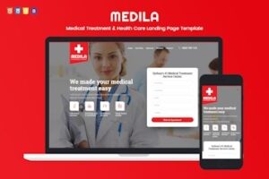 Подробнее о статье Medila — Шаблон для медицинских и оздоровительных услуг | HTML шаблоны