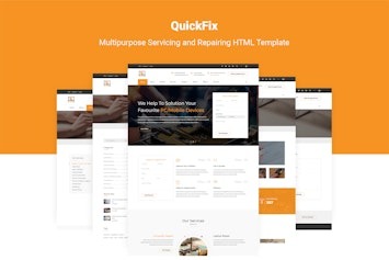 Вы сейчас просматриваете QuickFix — многофункциональный HTML-шаблон для сервисных центров и ремонта | HTML шаблоны