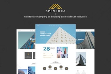 Вы сейчас просматриваете Spendora — стильный HTML-шаблон для архитектуры и дизайна | HTML шаблоны