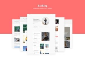 Подробнее о статье Bizblog — универсальный HTML5-шаблон для персонального блога | HTML шаблоны