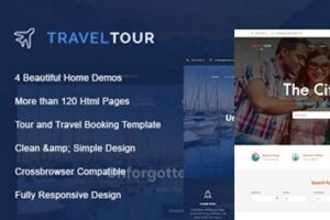 Подробнее о статье Travel Tour — стильный HTML-шаблон для туризма и путешествий | HTML шаблоны