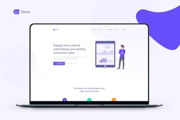 Вы сейчас просматриваете Siena — шаблон лендинга для маркетинга | HTML шаблоны