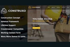 Подробнее о статье Construxo – HTML-шаблон для сайтов строительных и бизнес-проектов | HTML шаблоны