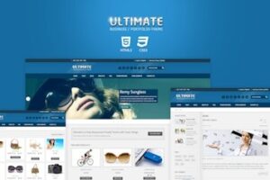 Подробнее о статье Ultimate – адаптивный HTML-шаблон для бизнеса и агентств | HTML шаблоны