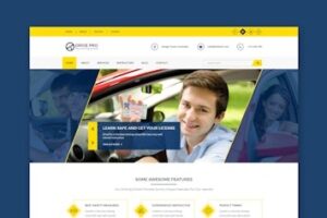 Подробнее о статье Drive Pro – HTML шаблон для автошкол | HTML шаблоны