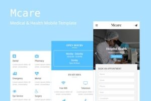 Подробнее о статье Mcare — мобильный шаблон для медицины и здоровья | HTML шаблоны