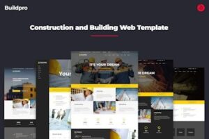 Подробнее о статье BuildPro — шаблон для строительства и строительных компаний | HTML шаблоны