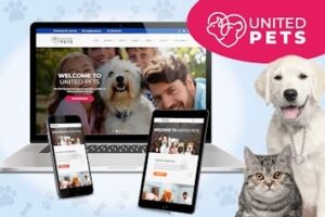 Подробнее о статье United Pets — универсальный HTML5-шаблон для бизнеса, связанного с животными | HTML шаблоны