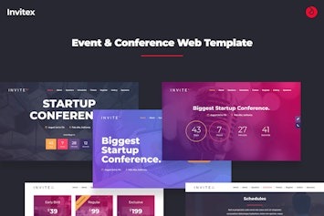 Вы сейчас просматриваете Invitex — шаблон для событий, конференций и встреч | HTML шаблоны