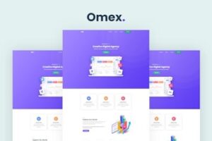 Подробнее о статье Omex – стильный шаблон для стартапов и SaaS-проектов | HTML шаблоны