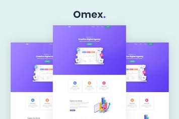 Вы сейчас просматриваете Omex – стильный шаблон для стартапов и SaaS-проектов | HTML шаблоны