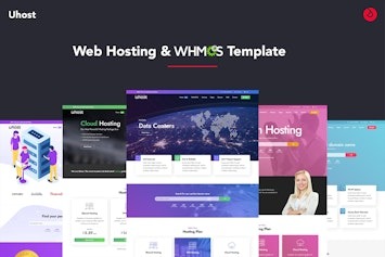 Подробнее о статье Uhost — современный шаблон для веб-хостинга и WHMCS | HTML шаблоны