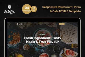 Подробнее о статье Babette — HTML5-шаблон для ресторанов и кафе | HTML шаблоны