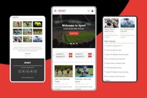 Подробнее о статье Sport – мобильный шаблон для спортивных сайтов | HTML шаблоны