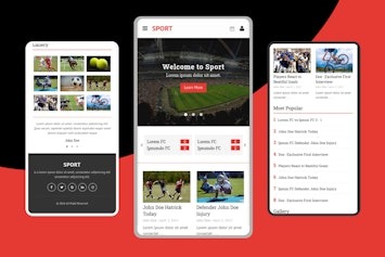 Вы сейчас просматриваете Sport – мобильный шаблон для спортивных сайтов | HTML шаблоны