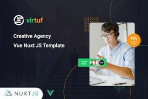 Подробнее о статье Virtuf – шаблон для корпоративных агентств на Vue и Nuxt JS | HTML шаблоны