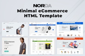 Подробнее о статье Norda — минималистичный HTML шаблон для eCommerce | HTML шаблоны