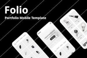 Подробнее о статье Folio — шаблон для мобильного портфолио | HTML шаблоны