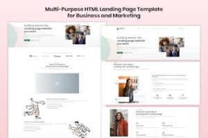 Подробнее о статье Legaland — многоцелевой HTML-шаблон для Landing Page | HTML шаблоны