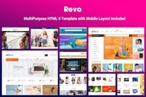 Подробнее о статье Revo — элегантный многоцелевой HTML5 шаблон для онлайн-магазинов | HTML шаблоны