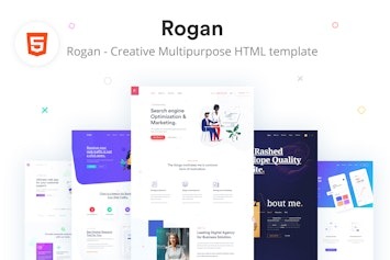 Вы сейчас просматриваете Rogan — креативный многоцелевой HTML-шаблон с поддержкой RTL | HTML шаблоны