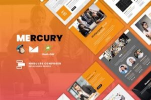 Подробнее о статье Mercury – адаптивный Email шаблон для стартапов | HTML шаблоны