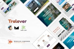 Подробнее о статье Tralever – адаптивный Email шаблон для бронирования и туризма | HTML шаблоны