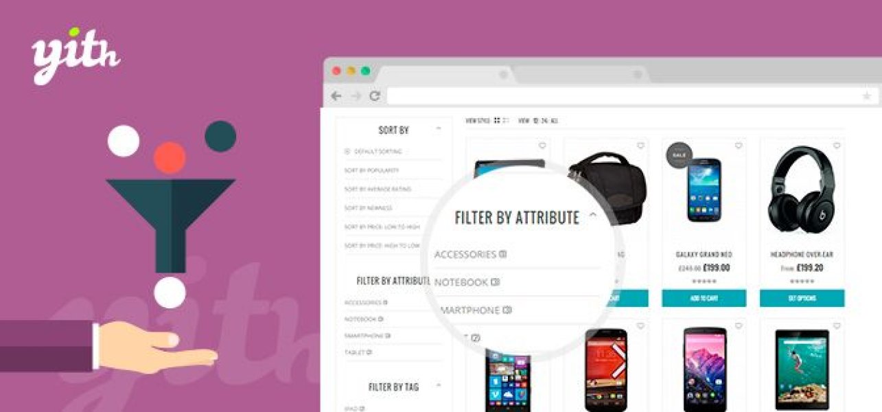 Вы сейчас просматриваете YITH WooCommerce Ajax Product Filter Premium | Плагины WordPress