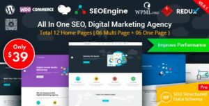 Подробнее о статье SEO Engine — идеальная тема WordPress для SEO и Digital-агентств | Темы WordPress