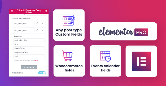 Подробнее о статье Void Elementor Query Builder — инструмент для создания сеток контента в Elementor | Плагины WordPress