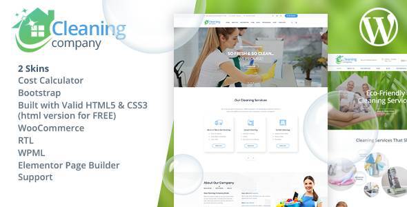 Вы сейчас просматриваете Cleaning Services — профессиональная WordPress-тема для бизнеса в сфере уборки | Темы WordPress