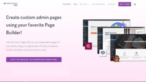 Подробнее о статье WP Admin Pages PRO — кастомные страницы в административной панели WordPress | Плагины WordPress