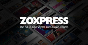 Подробнее о статье ZoxPress — универсальная новостная WordPress тема | Темы WordPress