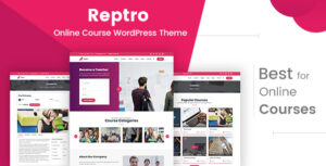 Подробнее о статье Reptro — WordPress тема для онлайн-курсов и образовательных платформ | Темы WordPress