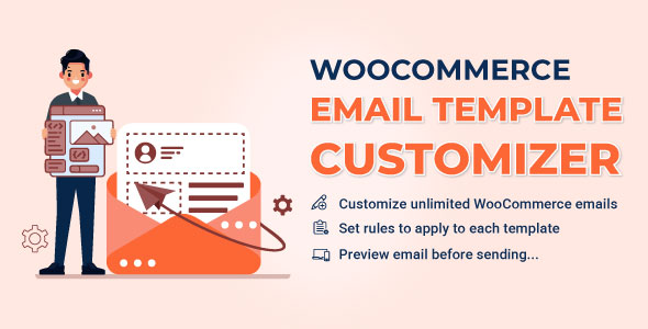 Подробнее о статье WooCommerce Email Template Customizer — создания уникальных шаблонов писем | Плагины WordPress